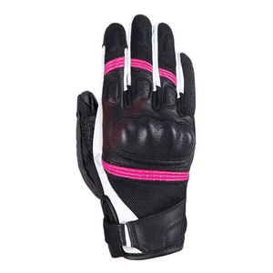 Gants de course en cuir à doigts entiers avec fermeture auto-agrippante, respirants, unisexes, pour la conduite en extérieur - Product Image 1