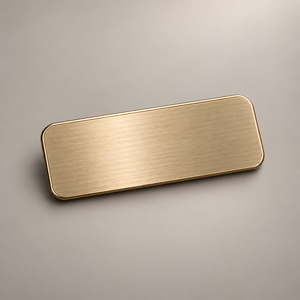 Placa de Identificación de Metal Personalizada con Logotipo para Muebles, Grabada y en Relieve, Fabricante OEM - Product Image 3