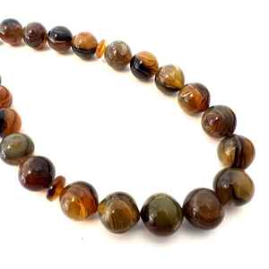 Chapelet islamique artisanal en corne naturelle, perles de prière en corne de buffle 33/100, Misbaha, artisanat traditionnel naturel - Product Image 3