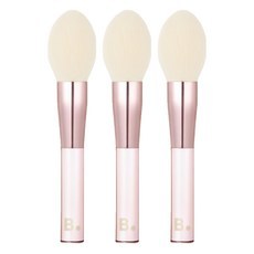 Vanillaco Set di 3 Pennelli Rosa per Contorno Viso in Fibra Sintetica, Utilizzabili con Correttore - Product Image 1