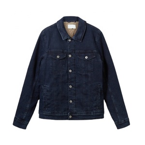 Veste en jean vintage pour homme de qualité supérieure, imperméable, respirante, en polyester/coton, broderie DTG, boutons personnalisés - Product Image 1