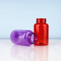 Service OEM, flacon en plastique PET de 250 ml, étanche, pour comprimés, avec bouchon à vis, pour produits de santé