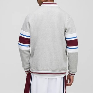 <b>Men</b> Varsity Baseball <b>Jacket</b> Custom Letterman <b>Jacket</b> OEM ODM Wool <b>Leather</b> Sleeve College Uniform Private Label Manufacturer - Product Image 6