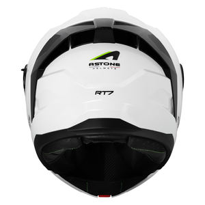 Cascos ASTONE, Nuevo Modelo, Color Blanco Brillante, Cascos Modulares Abatibles de Seguridad ABS, Equipo para Motociclistas RT7, Tallas XS-2XL - Product Image 2