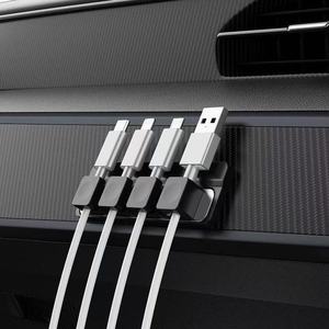 Nuovissimo Organizzatore di Cavi 2026, Portacavi Magnetico da Scrivania con 4 Clip Magnetiche per Cavi - Product Image 4