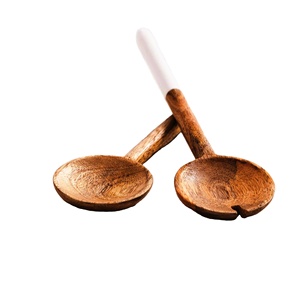 Juego de Servidores de Ensalada de Resina, 2 Piezas, Color Personalizado, Moderno, 11 Pulgadas, Ecológico, Apto para Lavavajillas, Utensilios para Ensalada, Cocina, Hecho en India - Product Image 1