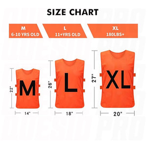 Maillots de football pour adultes, maillots de football en mesh ajustables, gilets d'entraînement respirants, dossards de pratique légers pour hommes et femmes - Product Image 6