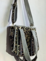 Tas Tote Kanvas Motif Leopard Fashion Terbuka di Bagian Atas Untuk Semua Musim, Tas Tangan Wanita untuk Penggunaan Sehari-hari