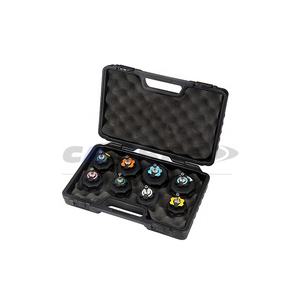 Juego de 8 Adaptadores de Tapa de Prueba de Presión para Sistema de Refrigeración de Nailon CALIBRE de TAIWÁN con 1 Año de Garantía para Vehículos Chinos - Product Image 1