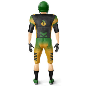 Custom Logo Design Digital Print American Football Jersey Uniform Plus Size Breathable <b>Compression</b> Sports Trendy Jersey Set - Product Image 3