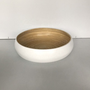 ชามสลัดทรงกลมออแกนิกเส้นใยไผ่ขนาดเล็กปลอดภัยสำหรับทำอาหารจากเวียดนาม - Product Image 2