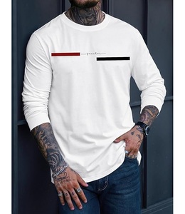 Wholesale Price OEM Service Casual Long Sleeve Neck Shoulder Slope Printed Comfortable Men's Cotton Sweatshirt From Bangladesh - Product Image 2