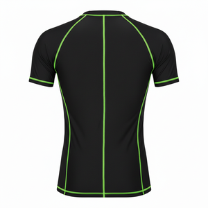 Wholesale sublimated <b>rash</b> <b>guard</b> for men <b>women</b> kids MMA BJJ jiu jitsu no gi training durable compression shirt custom swimwear - Product Image 2