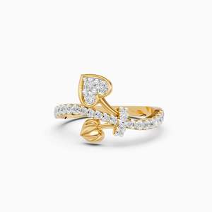 แหวนเพชรเพาะเลี้ยงในห้องปฏิบัติการ JEWELLERY PLANET IFJR-540 สีโรสโกลด์ ทอง 9K รับรองโดย IGI ทรงบริลเลียนท์ ดีไซน์ทันสมัย คลาสสิก เหมาะสำหรับทั้งชายและหญิง ใช้สำหรับหมั้น - Product Image 6