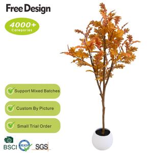 Bonsaï d'<span class=keywords><strong>olivier</strong></span> artificiel en gros avec des branches et des feuilles en plastique pour la décoration intérieure de bureau à domicile en automne, mariage et Noël - Product Image 2