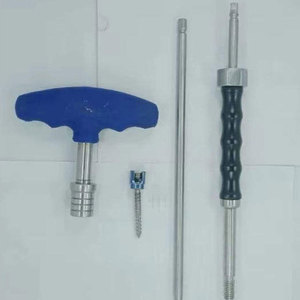 Spine <b>Screw</b> <b>Set</b> with 10 Pedicle <b>Screws</b> Including 2 Rods and Spine <b>Screw</b> Driver High Quality Orthopedic Spinal Implant System - Product Image 4