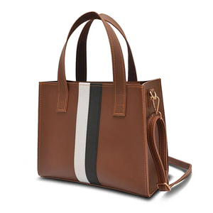 Sacs fourre-tout en cuir véritable de qualité supérieure pour femmes, fermeture à glissière noire |   Sac à main structuré élégant, luxe minimaliste pour tous les jours - Product Image 3