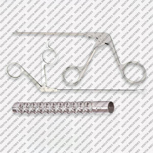 Juego de Instrumentos Quirúrgicos de Acero Inoxidable para Artroscopia Ortopédica, Gancho y Lazo de Sutura, Marca Personalizada - Product Image 4