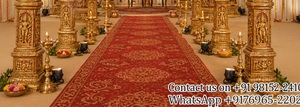 Mandapam Tradicional Kalyana para Bodas del Sur de la India, Exportaciones DST, Estilo Clásico, Tamaños Personalizados, Pilares de Fibra Duraderos, Mandapam Redondo - Product Image 6