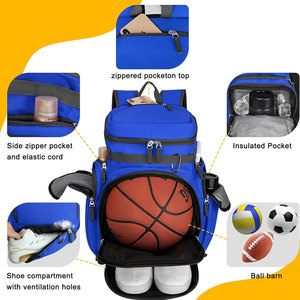 Casual Sports Basketball <b>Backpack</b> Bags For Man Top Sale Custom Outdoor Waterproof Basketball <b>Backpack</b> Bags - Product Image 2