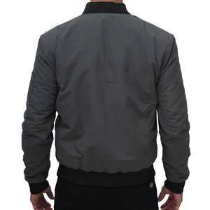 Chaqueta Bomber para Hombre de Alta Calidad, Diseño Superior, con Capucha, Mangas Largas, Transpirable, para Invierno, con Logotipo Frontal - Product Image 3