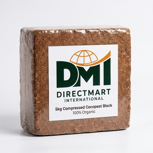 Low EC Cocopeat Block For Nursery Trade - 5kg OEM Available Coco Peat Nursery Wholesalers India - Product Image 1