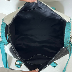 Bolsa de Viaje de Cuero Genuino para Mujer, Estilo Speedy, de Gran Tamaño, para Fin de Semana, Gimnasio, Deportes y Viajes, Venta al por Mayor de Fábrica - Product Image 6