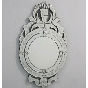 Miroir mural baroque vénitien de luxe – Vintage antique |   Miroir décoratif en verre d'appoint | Décoration élégante pour salon - Product Image 1