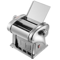 Machine à pâtes fraîches Sudex N&PM-60, électrique, 1400 tr/min, moteur en aluminium, 2-en-1, acier inoxydable, 135W, pour spaghetti et pâtes.