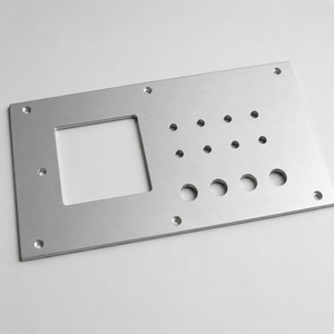 Services de fabrication OEM/ODM disponibles – Fabrication de tôles métalliques de pointe – Panneau frontal en aluminium percé - Product Image 3