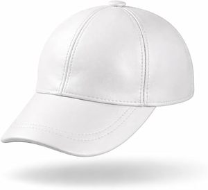 Custom Autumn Winter Leather Baseball Cap Warm Genuine Leather <b>Dad</b> <b>Hat</b> High Quality OEM Private Label Cap - Product Image 2