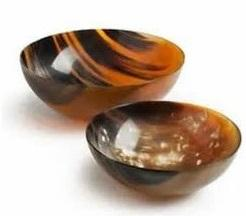 ชามทำมือจากเขาสัตว์ ปลอดสาร BPA เป็นมิตรกับสิ่งแวดล้อม ผิวเรียบเนียน สวยงามแบบชนบท เหมาะสำหรับใช้เป็นอุปกรณ์เสริมในการเสิร์ฟ/ของตกแต่งกลางโต๊ะสำหรับบ้านสไตล์โมเดิร์น - Product Image 2