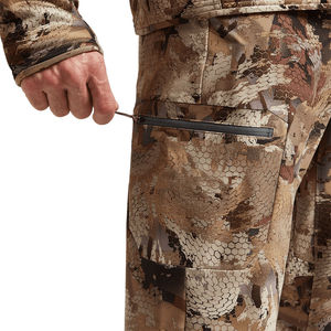 Pantalon de chasse extérieur léger, à séchage rapide, en tissu brun renforcé, imperméable pour temps froid - Product Image 6