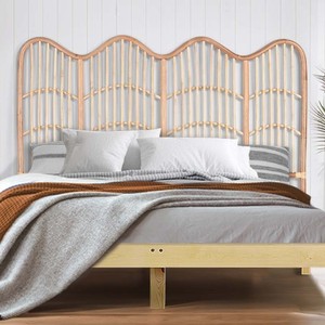 Cabecero Inflable de Ratán Natural, Tejido a Mano, Estilo Rústico, Decoración para Dormitorio, Hecho en Vietnam - Product Image 3