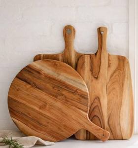 Wooden Chopping <b>Blocks</b> Rectangle <b>Shape</b> With Handle Combination Package Kitchen Cutting Board Catering Kitchen heavy duty - Product Image 1