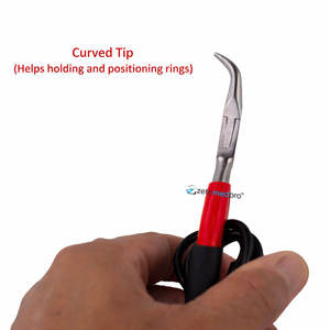 Pince à bec effilé en plastique de haute qualité, ancienne fabrication, pour soudure de bijoux permanents, micro-soudure, bricolage - Product Image 5