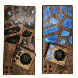 ไม้ธรรมชาติอีพ็อกซี่ทำจากเรซินสุดหรูสำหรับกลิ่นหอมกลิ่นหอมของน้ำมันและถ่านของขวัญเดือนรอมฎอนและของตกแต่งบ้านมัสยิดในเทศกาล - Product Image 2