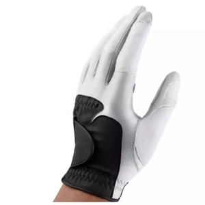 Gant de golf respirant pour homme, main gauche, avec marqueur de balle magnétique personnalisé, en cuir synthétique et spandex, fermeture auto-agrippante - Product Image 1
