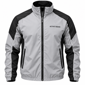 High Quality Coated Breathable Eco-Friendly Nylon <b>Waterproof</b> Outdoor Windbreaker <b>Jacket</b> for <b>Men</b> Custom Logo High Street <b>Winter</b> - Product Image 6