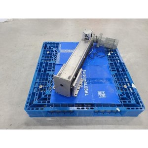 TSUBAKI EMERSON LINIPOWER JACK JWB025DRH7.41UG1-TK <b>Worm</b> <b>Gear</b> Screw Jack Used As Is Legacy Semiconductor Equipment Parts - Product Image 4