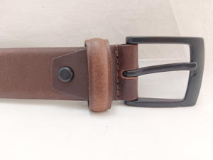 Ceinture en cuir véritable sur mesure avec boucle en acier, personnalisation et toutes tailles disponibles, ceinture en cuir et taille personnalisée disponible - Product Image 3