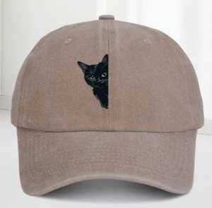 Black Print Adjustable Polyester Street Style <b>Baseball</b> <b>Cap</b> Unisex Casual Outdoor Four Seasons Heat Transfer Design - Product Image 6