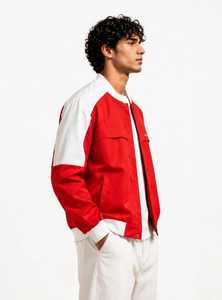 Veste à capuche zippée pour homme, coupe décontractée, manches longues, noir beige - Product Image 2