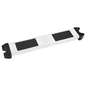 Échelle de piscine en acier inoxydable 304 argentée et noire avec 3 marches - Product Image 1