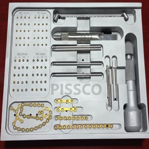 Kit de microinstrumentos neuroquirúrgicos PISSCO, sistema de placas y tornillos maxilofaciales, juego de placas óseas de titanio, juego de instrumentos de 25 piezas - Product Image 4
