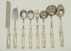 Cubiertos de acero inoxidable de diseño clásico de acero espejado de la mejor calidad, juego de cucharas, acero espejado duradero y Apto para lavavajillas - Product Image 6