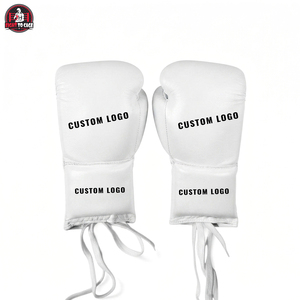บริการ OEM ODM รับทำโลโก้ตามสั่ง อุปกรณ์ทนทานสำหรับ MMA มวยไทย และการฝึกซ้อม ชุดชกมวยสีขาวพรีเมียม - Product Image 5