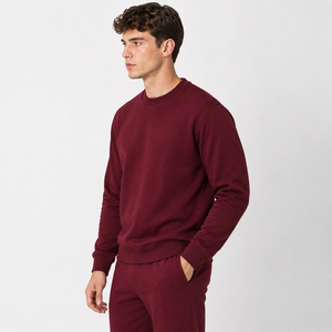 Sweat-shirt moderne pour homme en tissu lisse et coupe décontractée, idéal pour la vente en gros de vêtements, les designs personnalisés et les commandes OEM décontractées. - Product Image 4