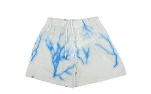 Shorts de basket-ball vintage pour hommes, streetwear, écologiques, décontractés, imprimés sur mesure, polyester/coton - Product Image 3