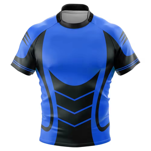 Camiseta de Rugby Personalizada, Unisex, Talla Grande, Transpirable, de Secado Rápido, Diseña Tu Propio Equipo/Jersey/Uniforme de Liga - Product Image 2